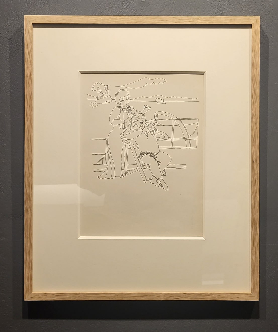 Jean Cocteau, Pierre Loti (From Dessins), 1923