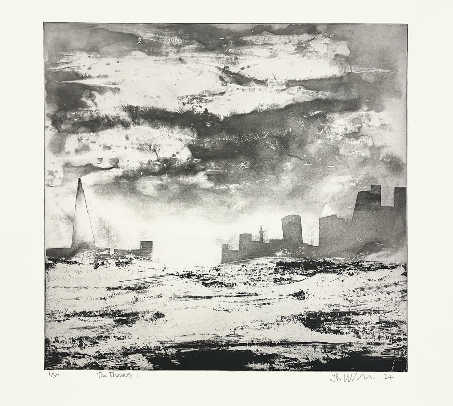 Jason Hicklin, The Thames I, 2024