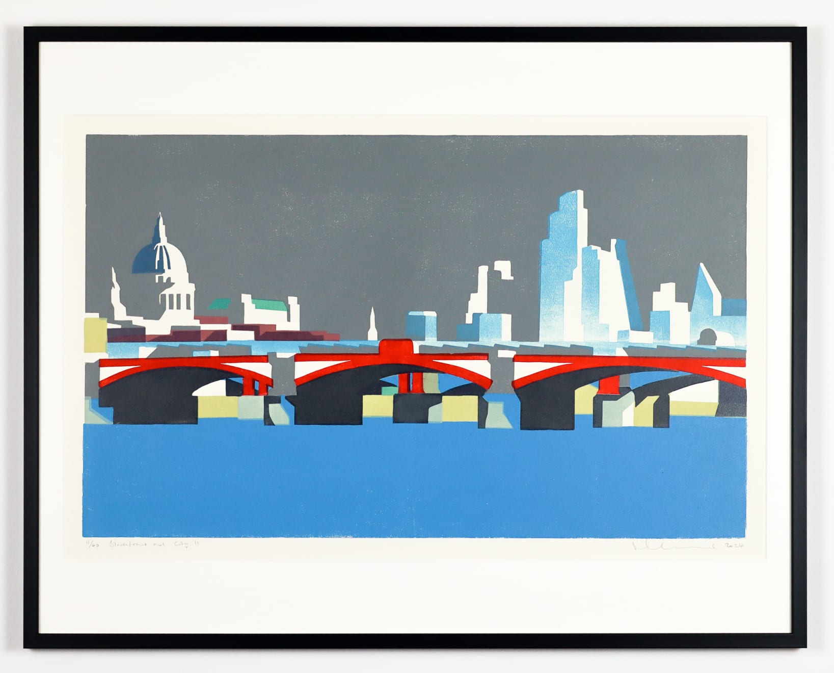 Paul Catherall, Blackfriars and City II, 2024