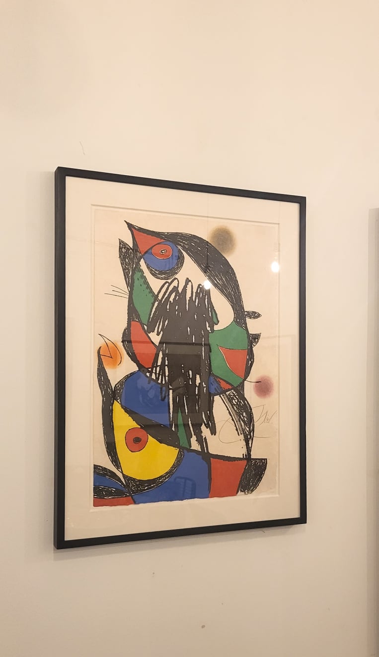 Joan Miró, Composition (From Passage de l'Égyptienne), 1979