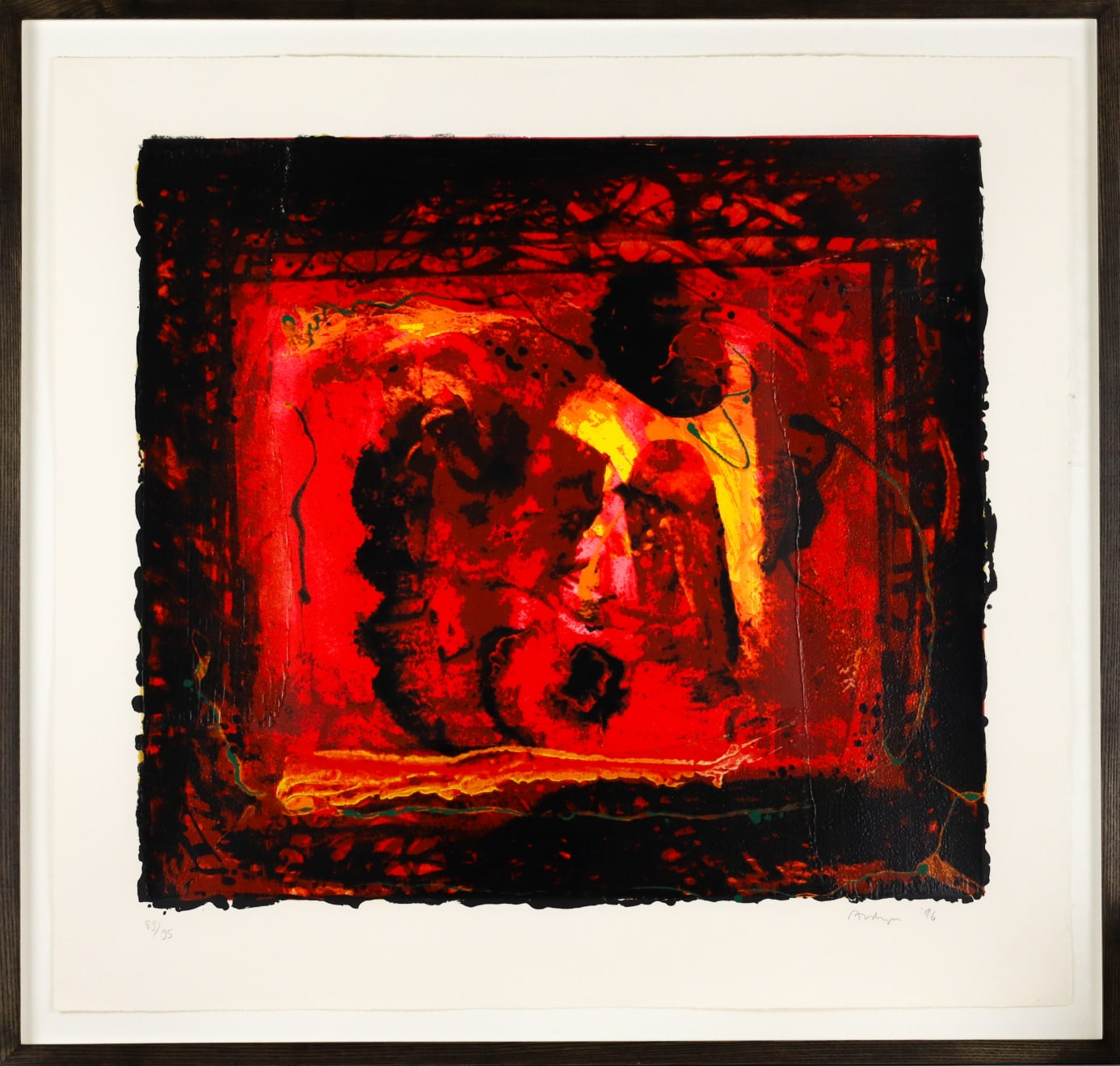 Summer Secret Bid Auction 2024, LOT 86: Ardyn Halter - Fire. The Ash Kiln, 1996