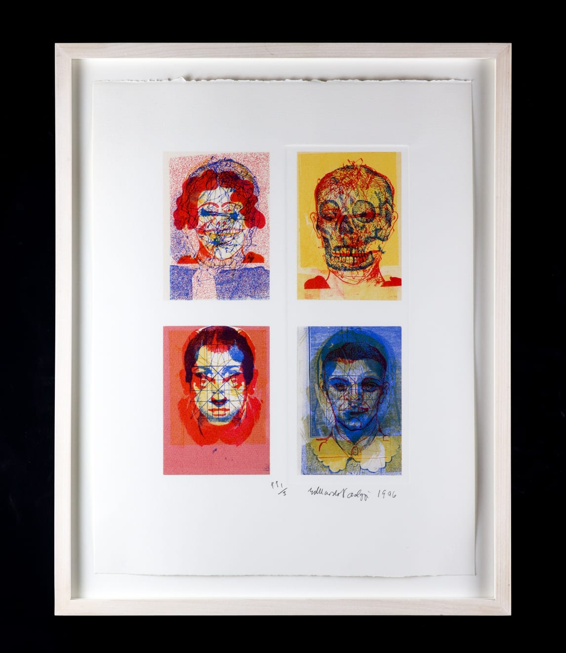 Eduardo Paolozzi, The Buñuel Suite (in colour) 3, 1996