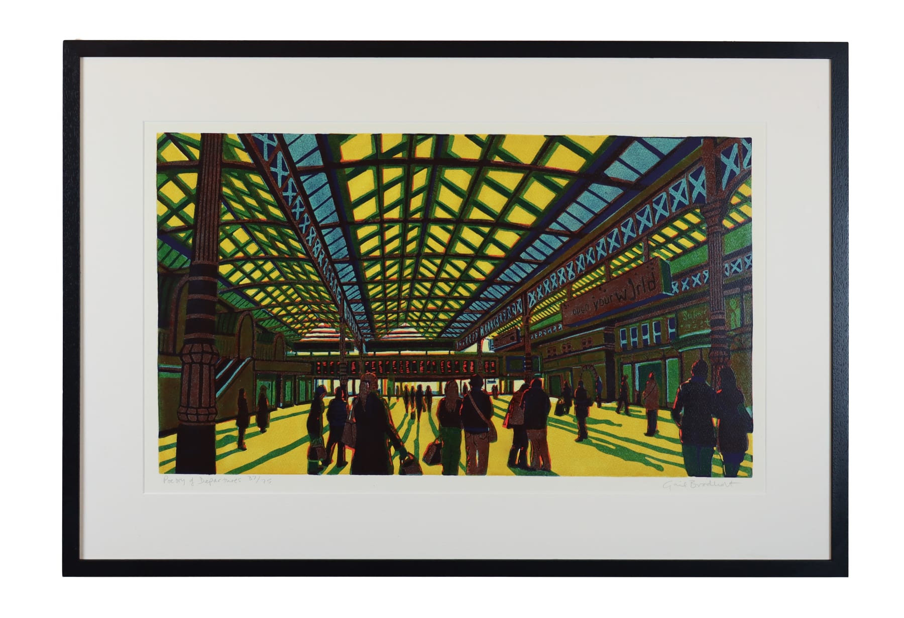 V is for Victoria Station, Poetry of Departures, 2013