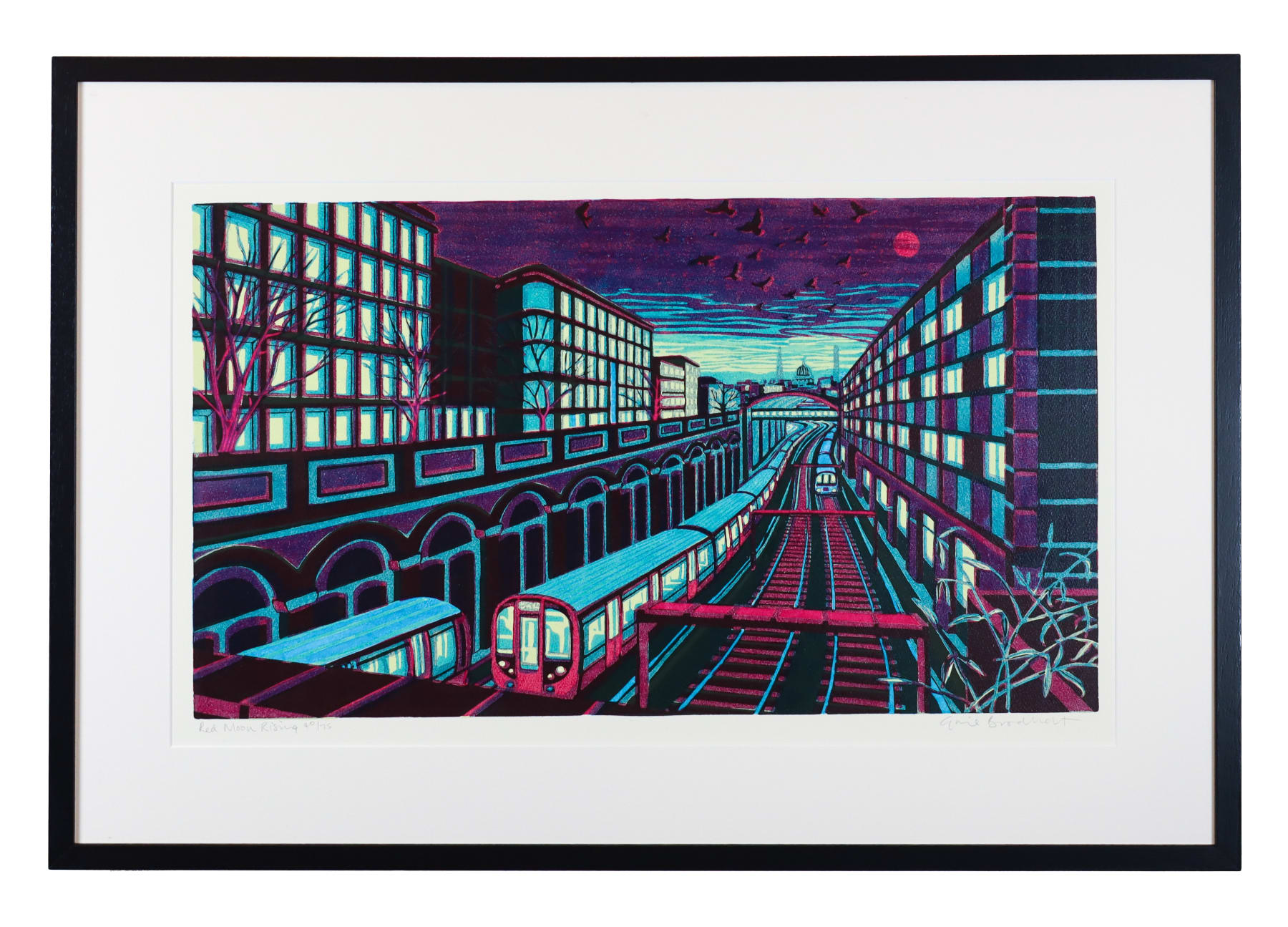 F is for Farringdon, Red Moon Rising, 2018