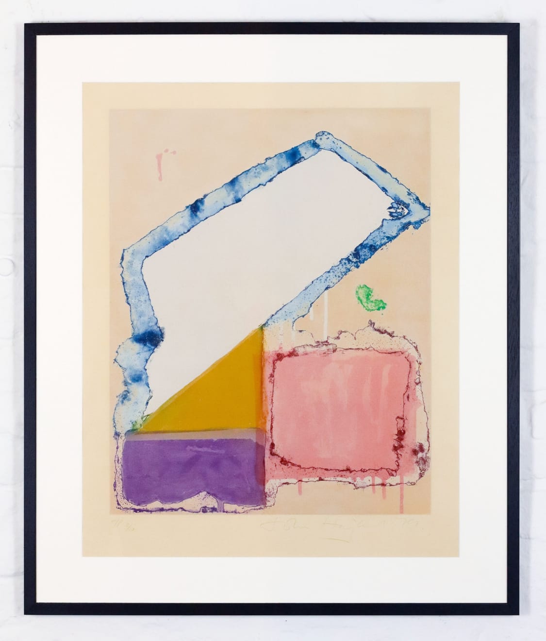 John Hoyland, Anking (Stage Proof), 1979