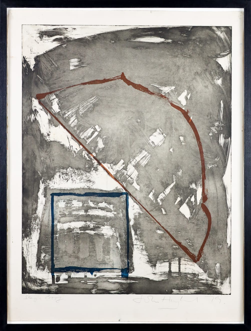 John Hoyland, Trace (Stage Proof), 1979