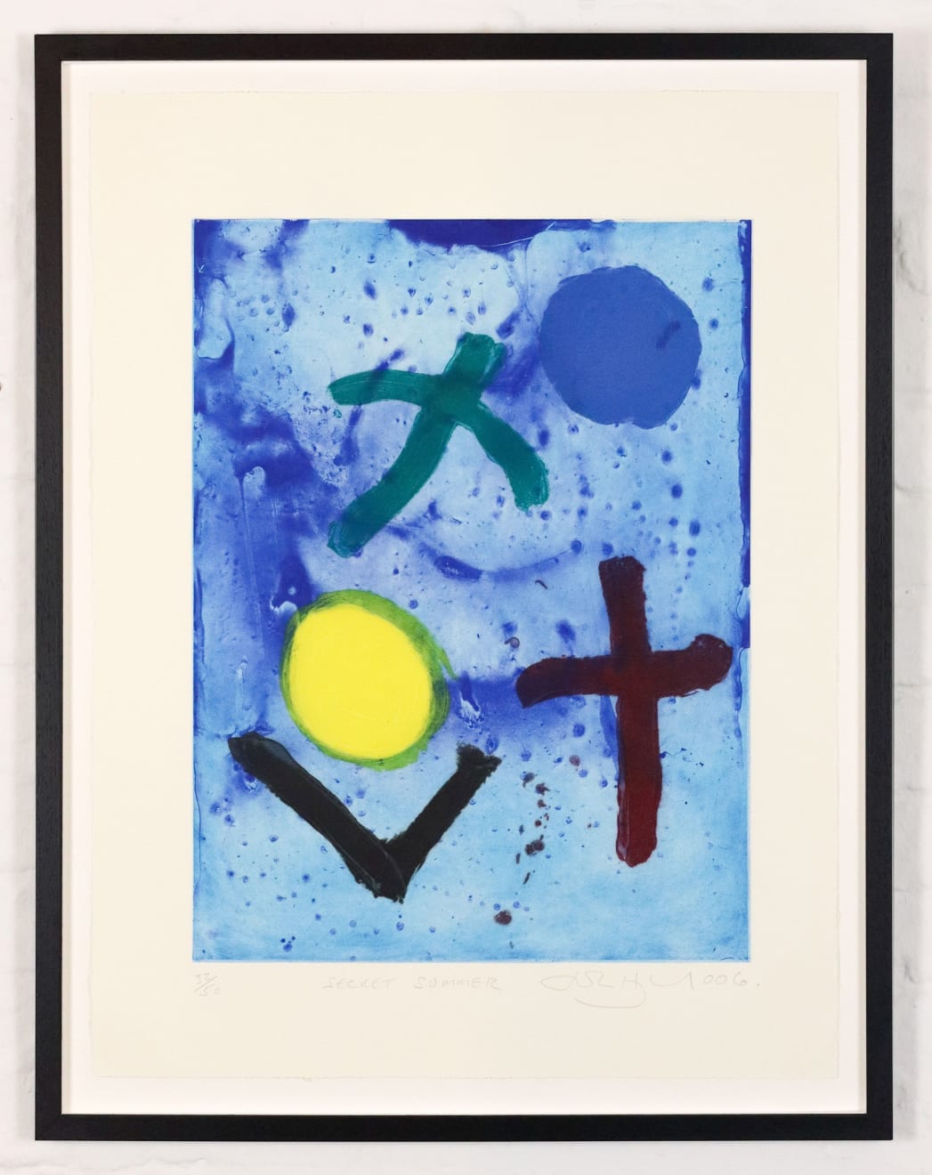 John Hoyland, Secret Summer, 2006