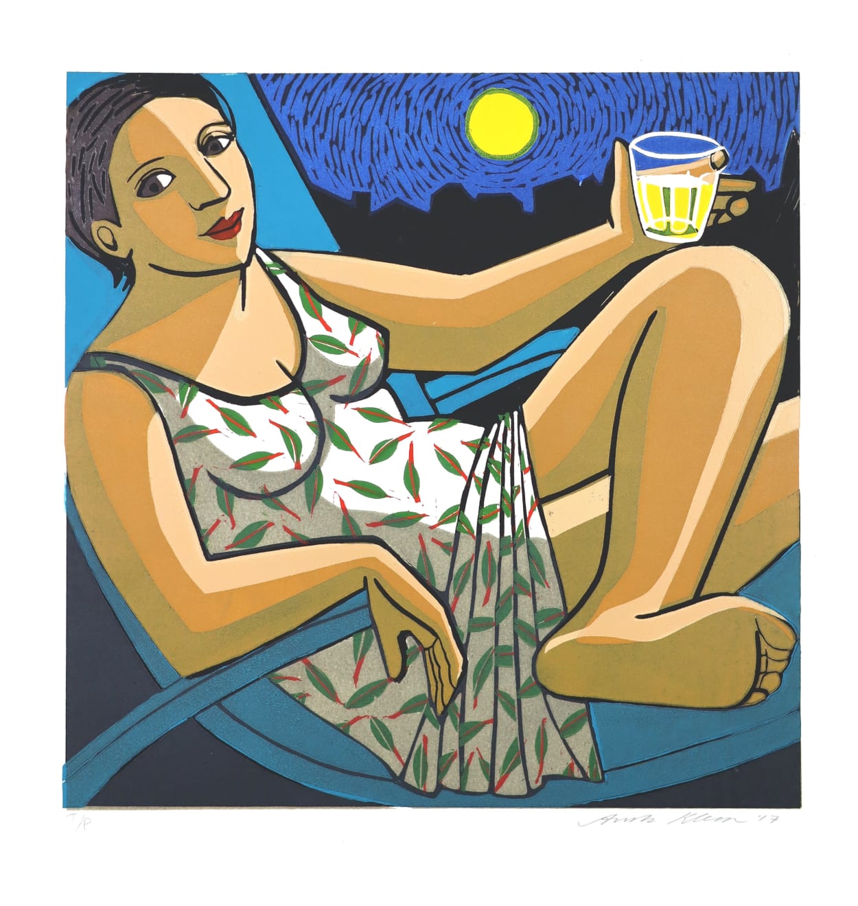 Anita Klein Studio Sale, Summer Moon (TP), 2017