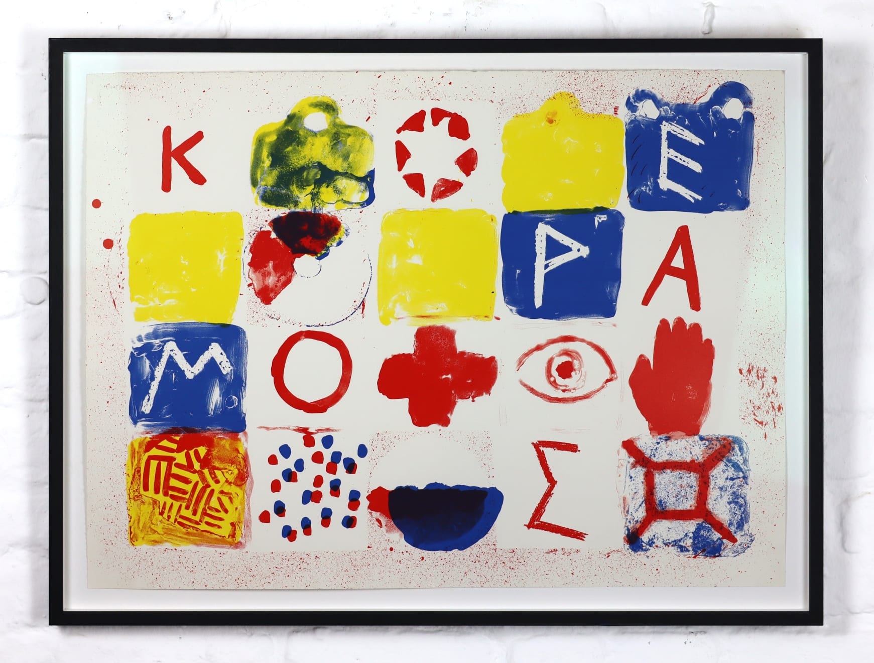 Joe Tilson, Keramos (Proof), 1989