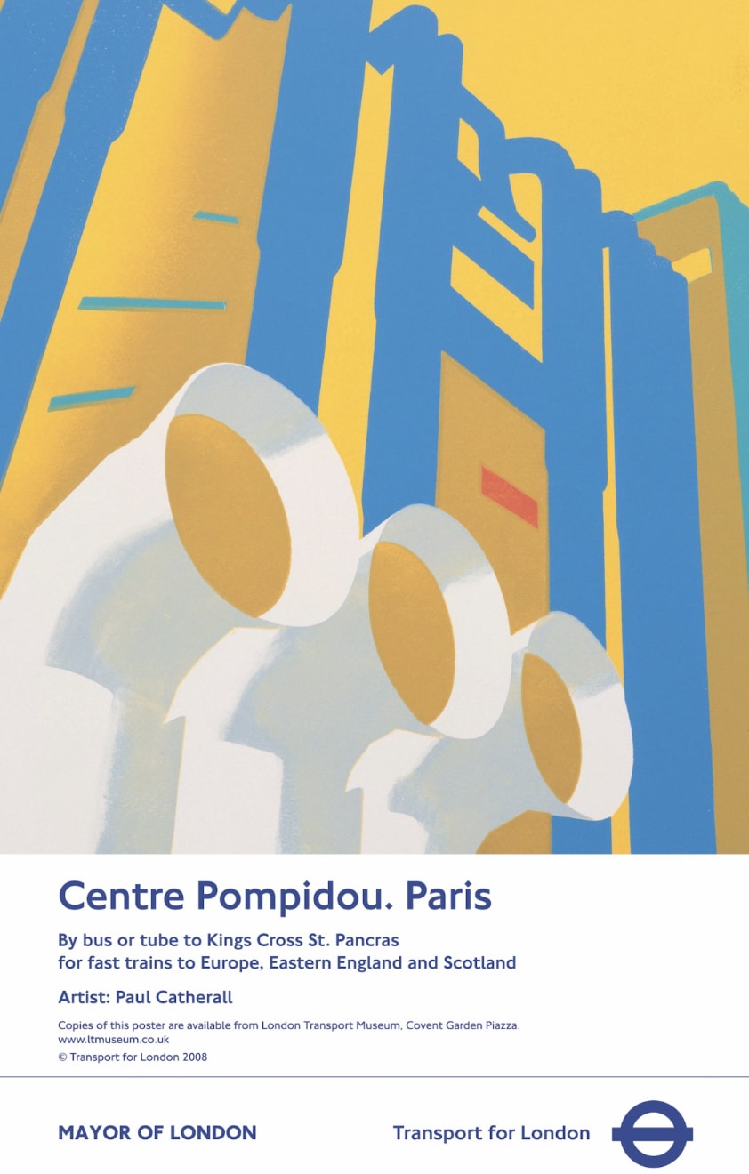 Paul Catherall, Centre Pompidou, 2007