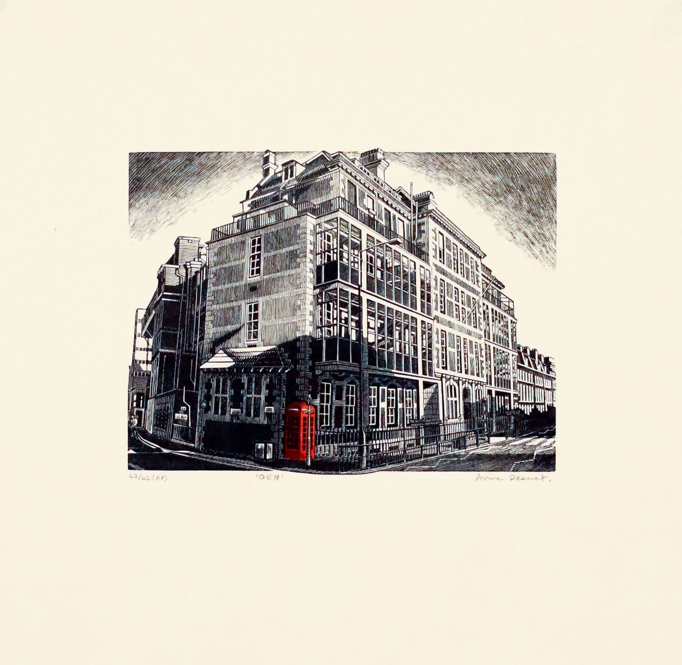 Anne Desmet, QEH, 1998