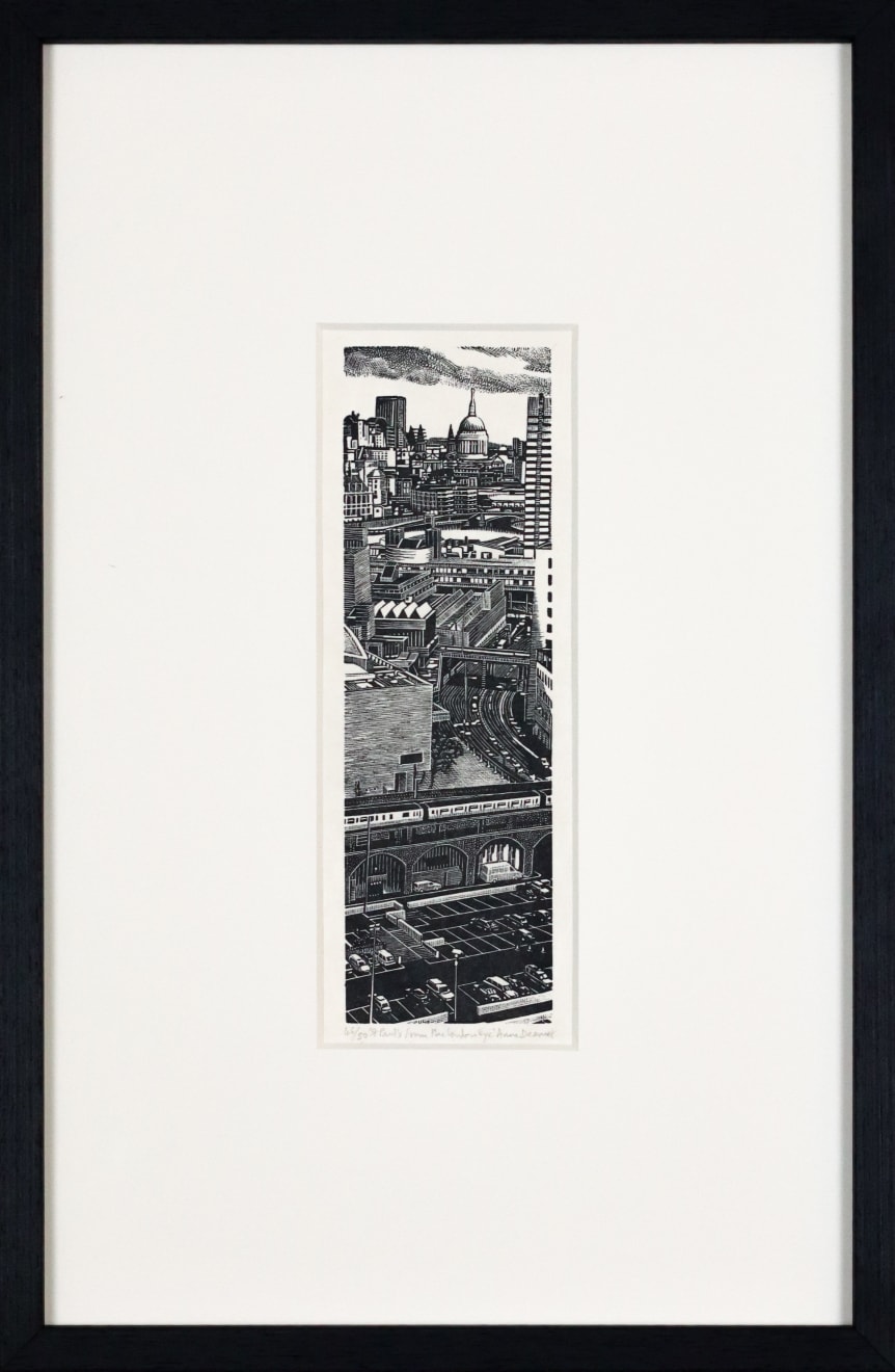 Anne Desmet, St Paul's from the London Eye, 2003