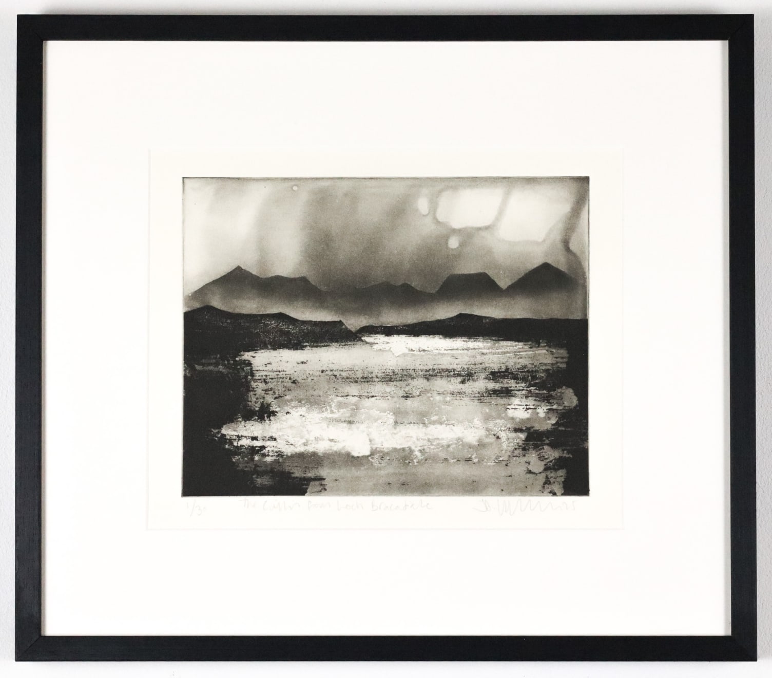 Jason Hicklin, The Cuillin from Loch Bracadale , 2025