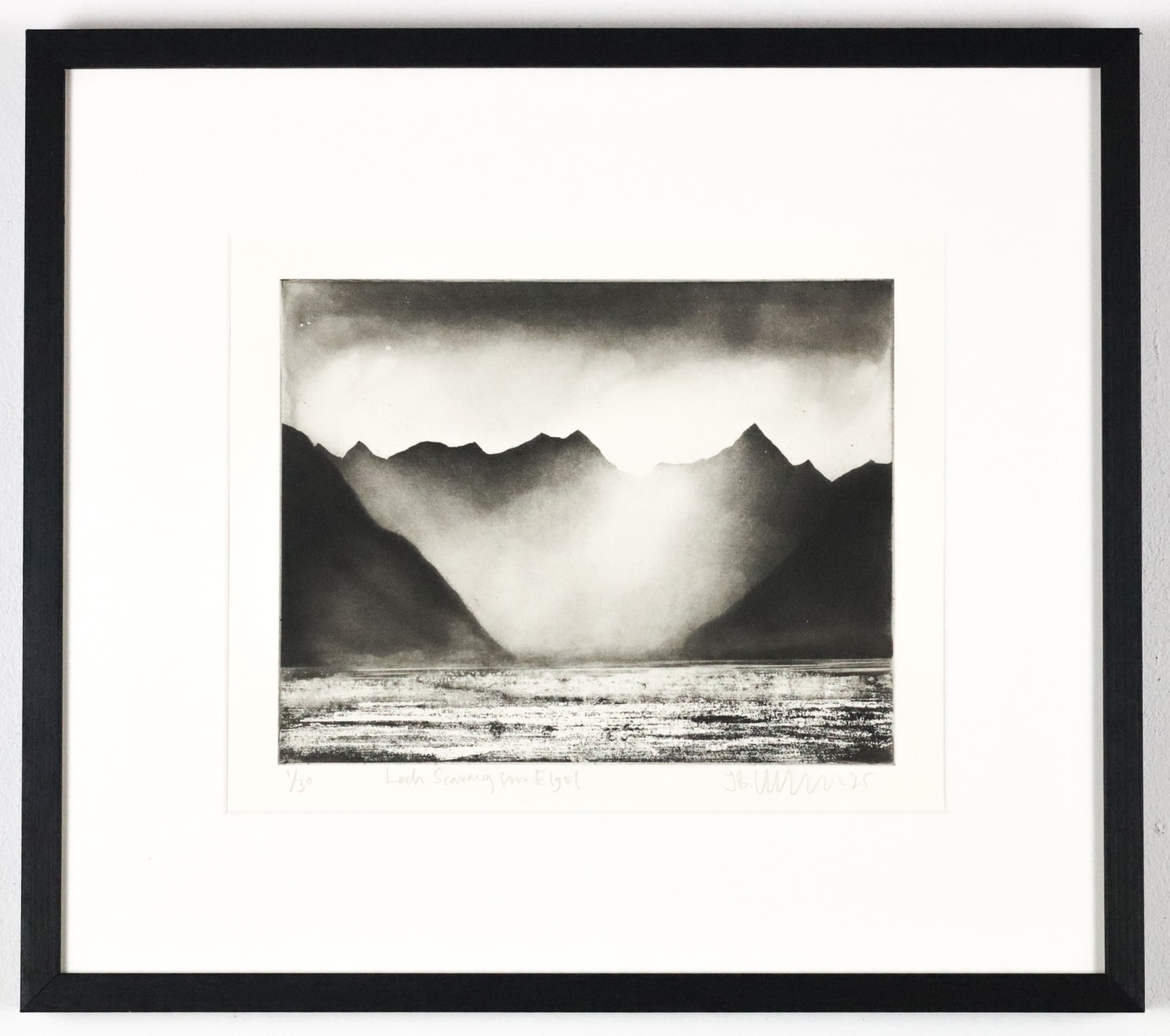 Jason Hicklin, Loch Scavaig from Elgol, 2025