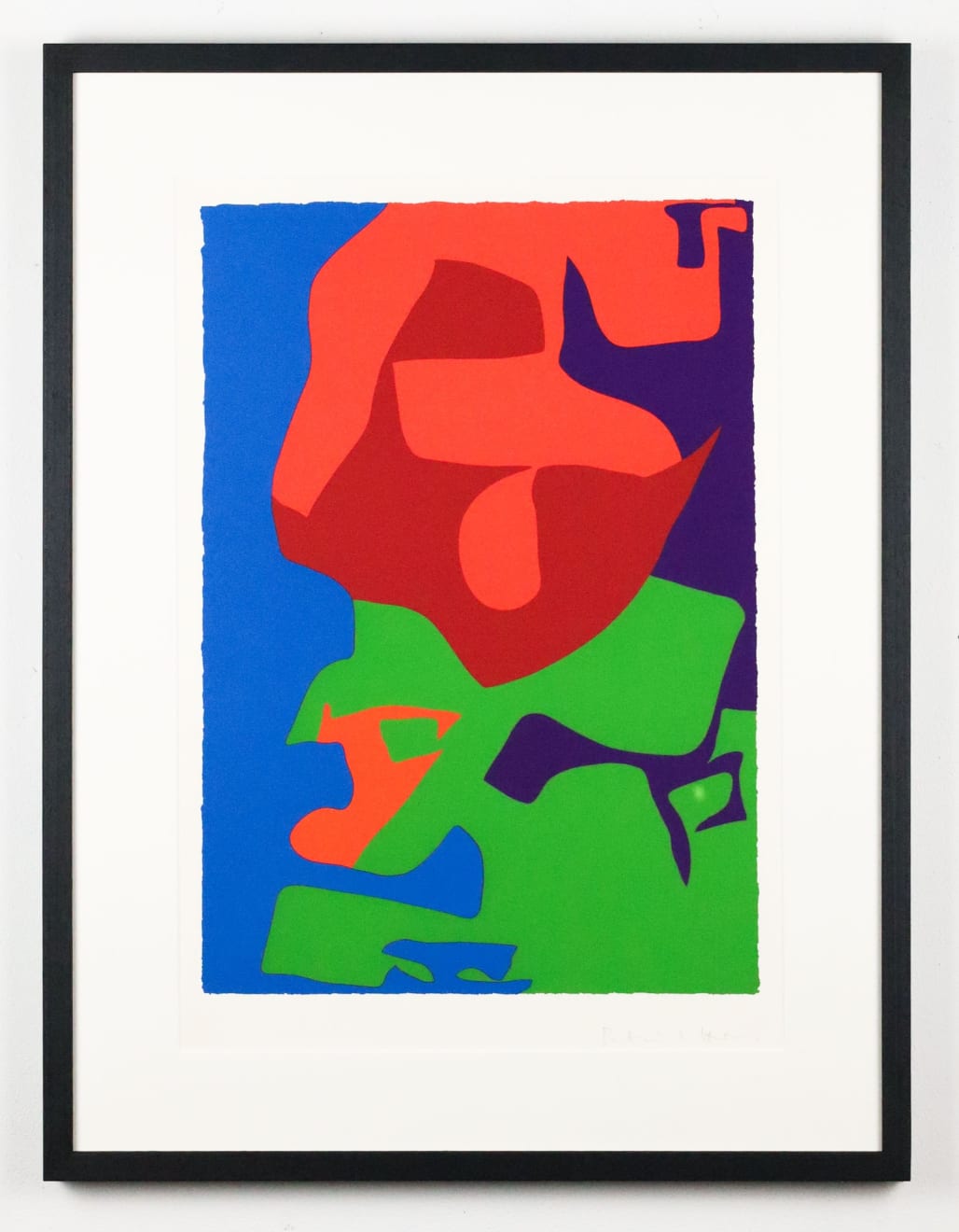 Patrick Heron, Second Vertical Screenprint, 1976