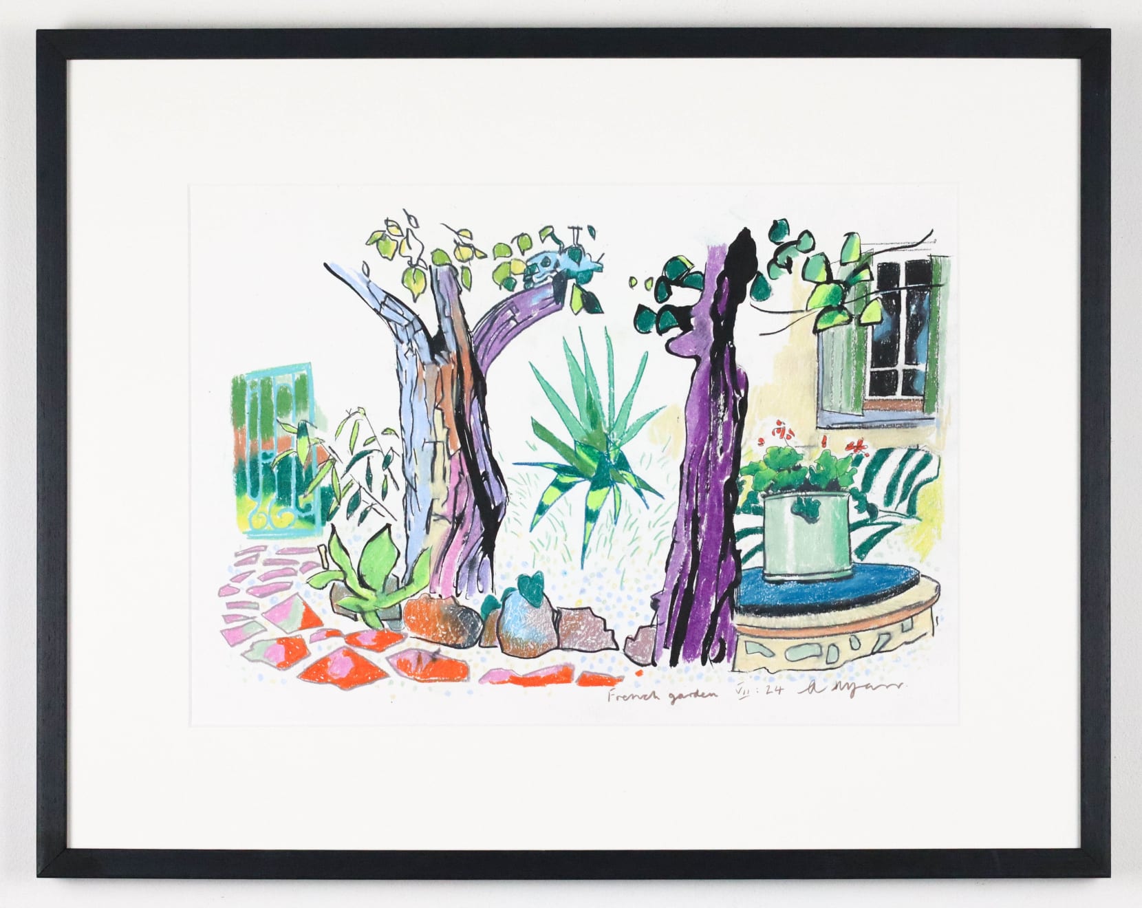 Andrew Marr, French Garden VII:24, 2024