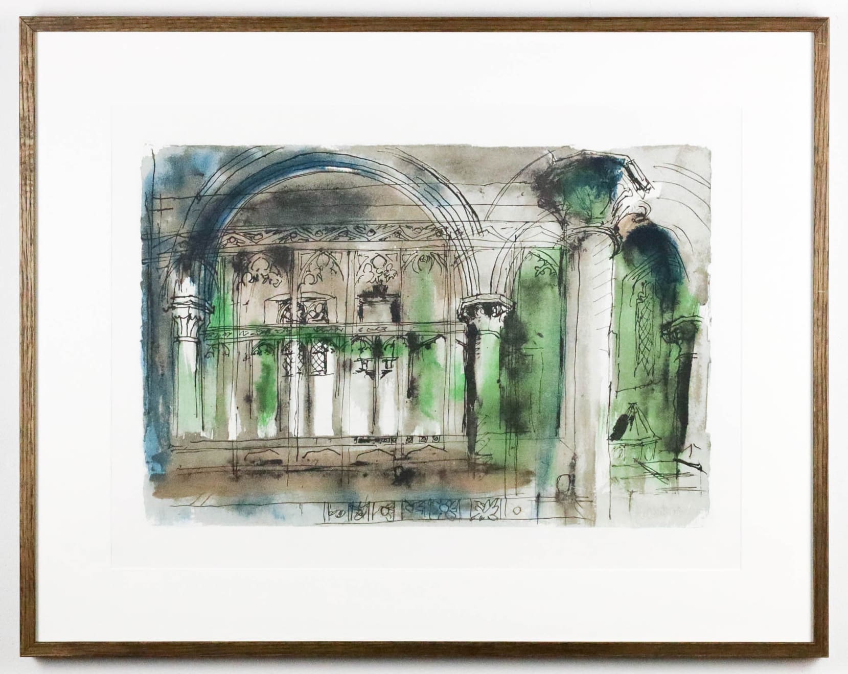 Dulwich College Secret Bid Auction 2025, LOT 124: John Piper - Inglesham Church, 1989
