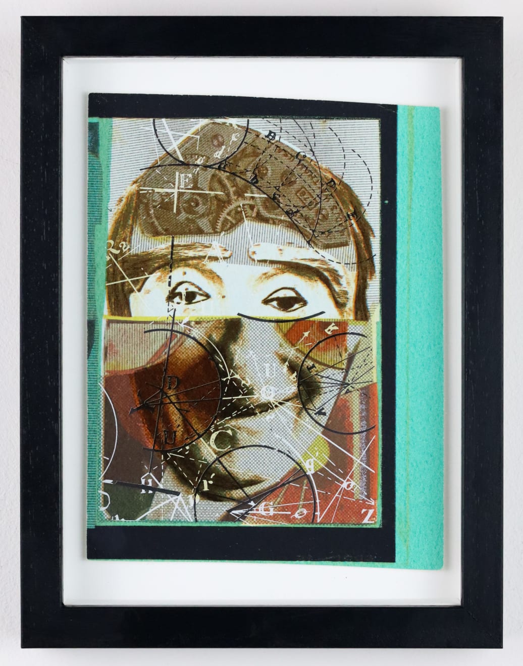 Eduardo Paolozzi, Untitled (maquette for 9 heads), 1995