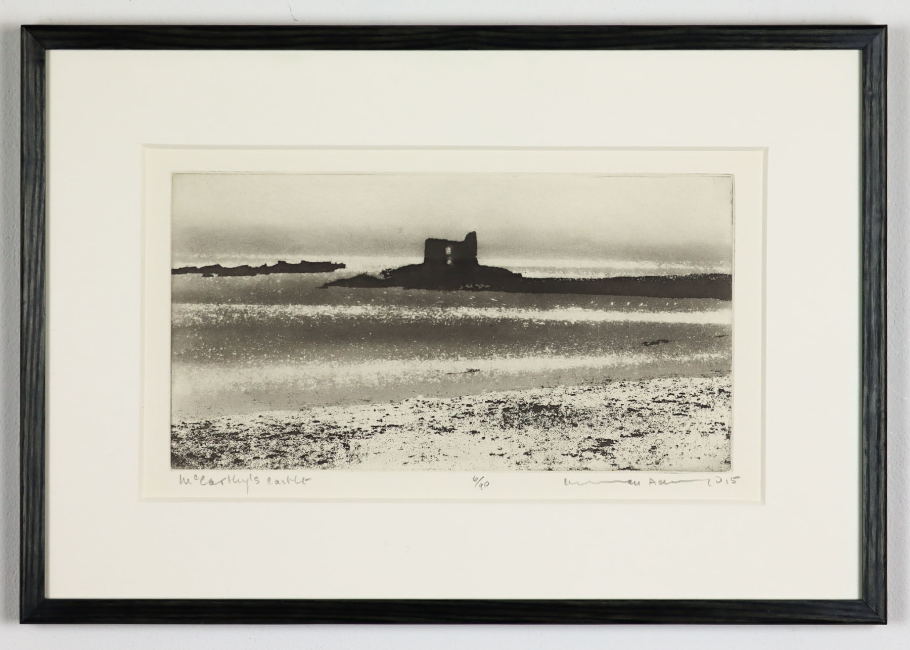 Dulwich College Secret Bid Auction 2025, Lot 1: Norman Ackroyd - McCarthy’s Castle, 2015