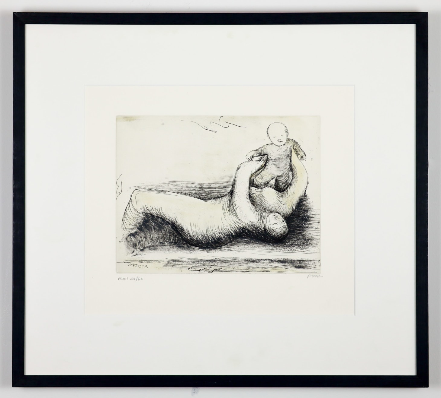 Dulwich College Secret Bid Auction 2025, LOT 116: Henry Moore - Mother and Child XII, 1983