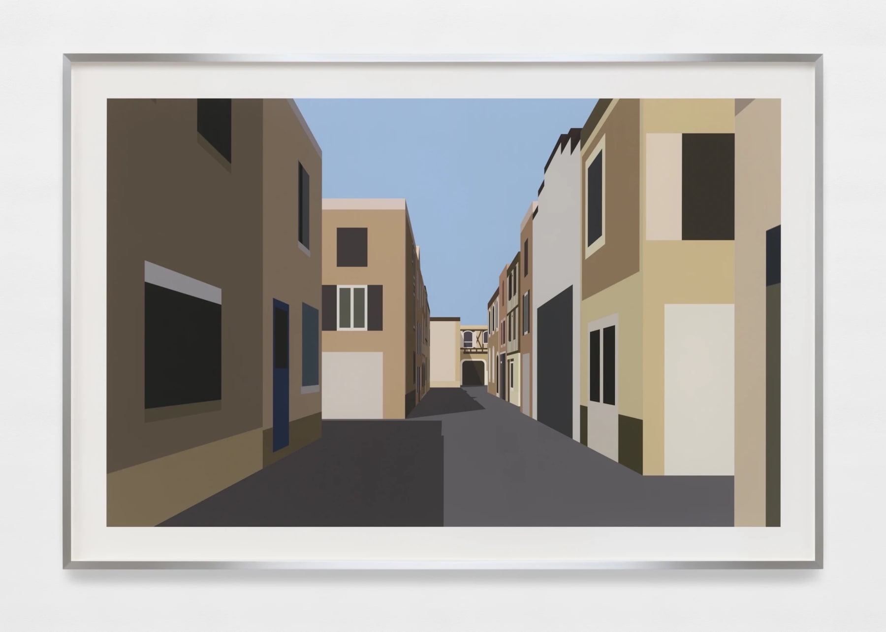 Dulwich College Secret Bid Auction 2025, LOT 118B: Julian Opie - French Village 5., 2021