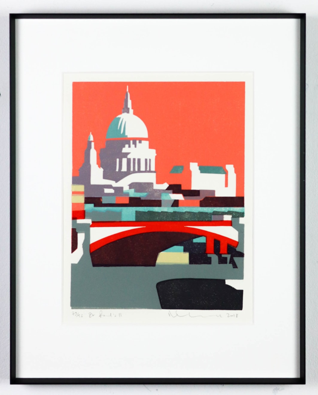 Christmas Secret Bid Auction 2025, LOT 34: Paul Catherall - St. Paul's II, 2018