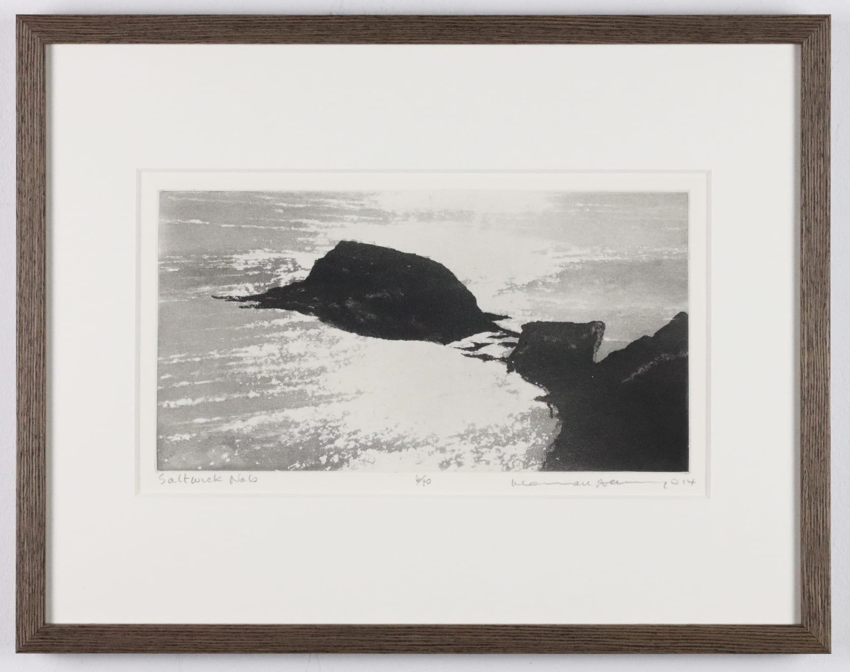 Norman Ackroyd, Saltwick Nab, 2013