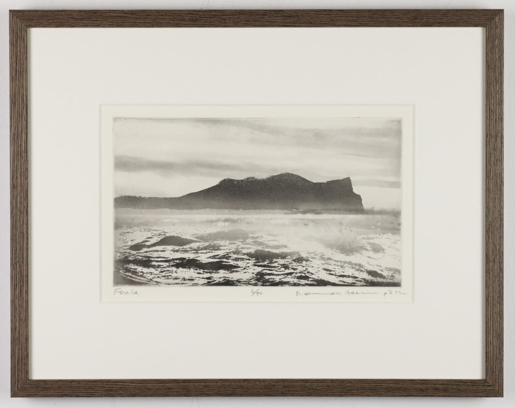 Norman Ackroyd, Foula, 2012