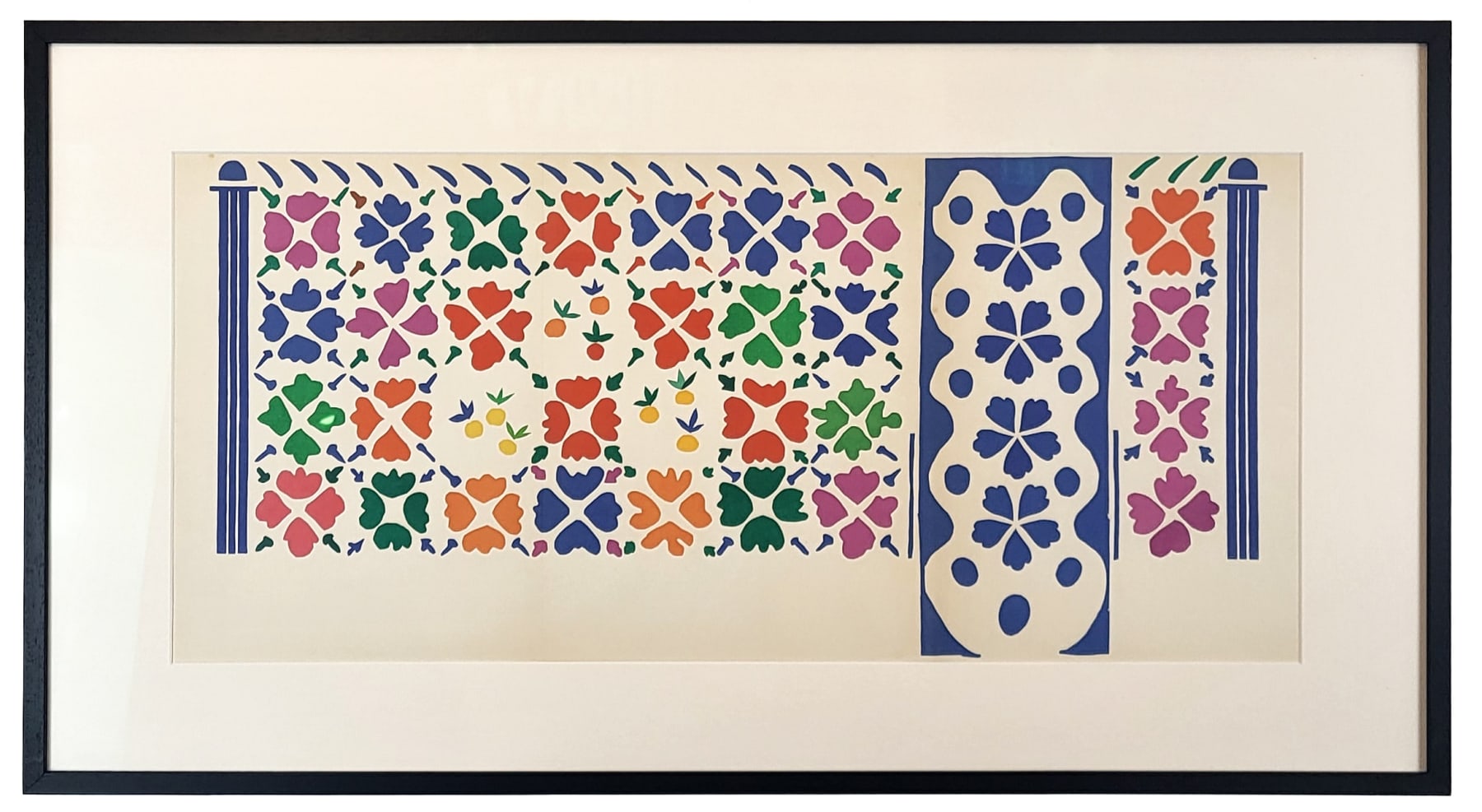 Henri Matisse, Décoration - Fruits, 1954
