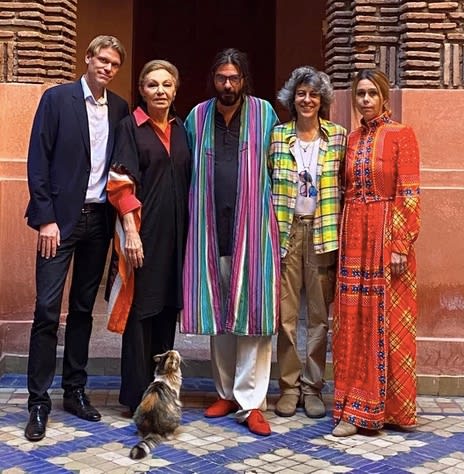 Firouz FarmanFarmaian, Banners of The Unbanished Installation, 2020