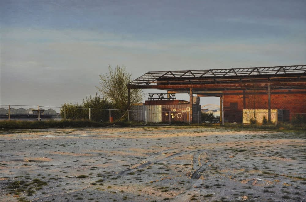 Dimitri Desiron - Land's end - 2015 - olieverf op doek - 60 x 90 cm