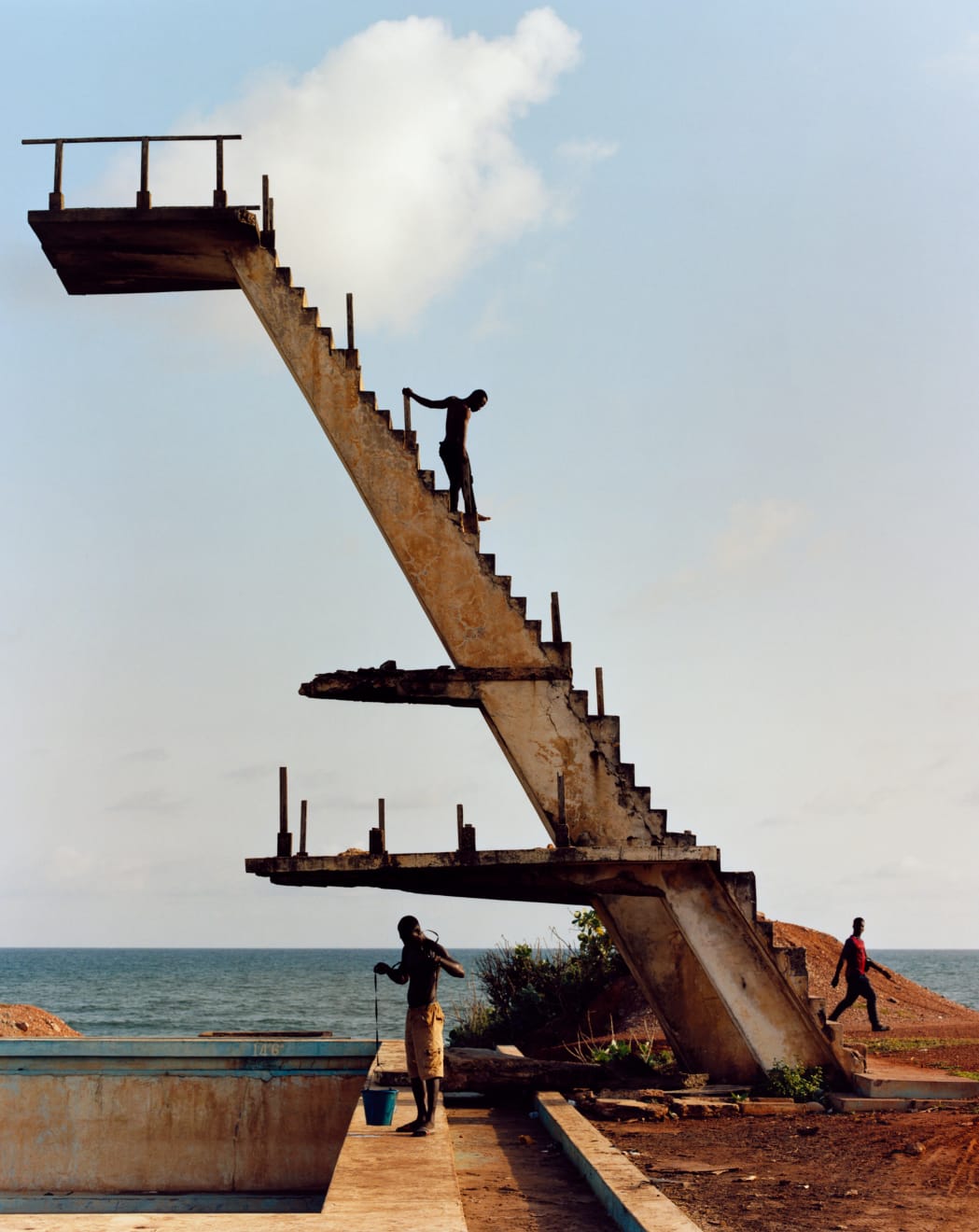 KYLE WEEKS, DIVING TOWER, Accra, Ghana , 2020