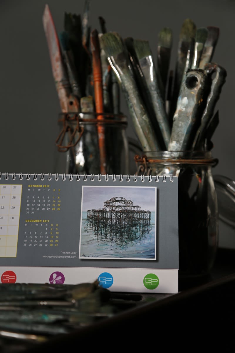 Gemini's 2017 charity calendar NOVEMBER, 'The Iron Lady' by Gerard Byrne