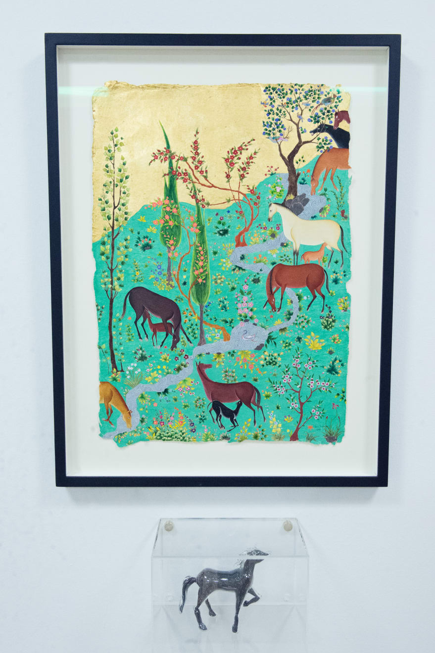 Hana Shahnavaz, A Meadow for Shabdiz, 2019