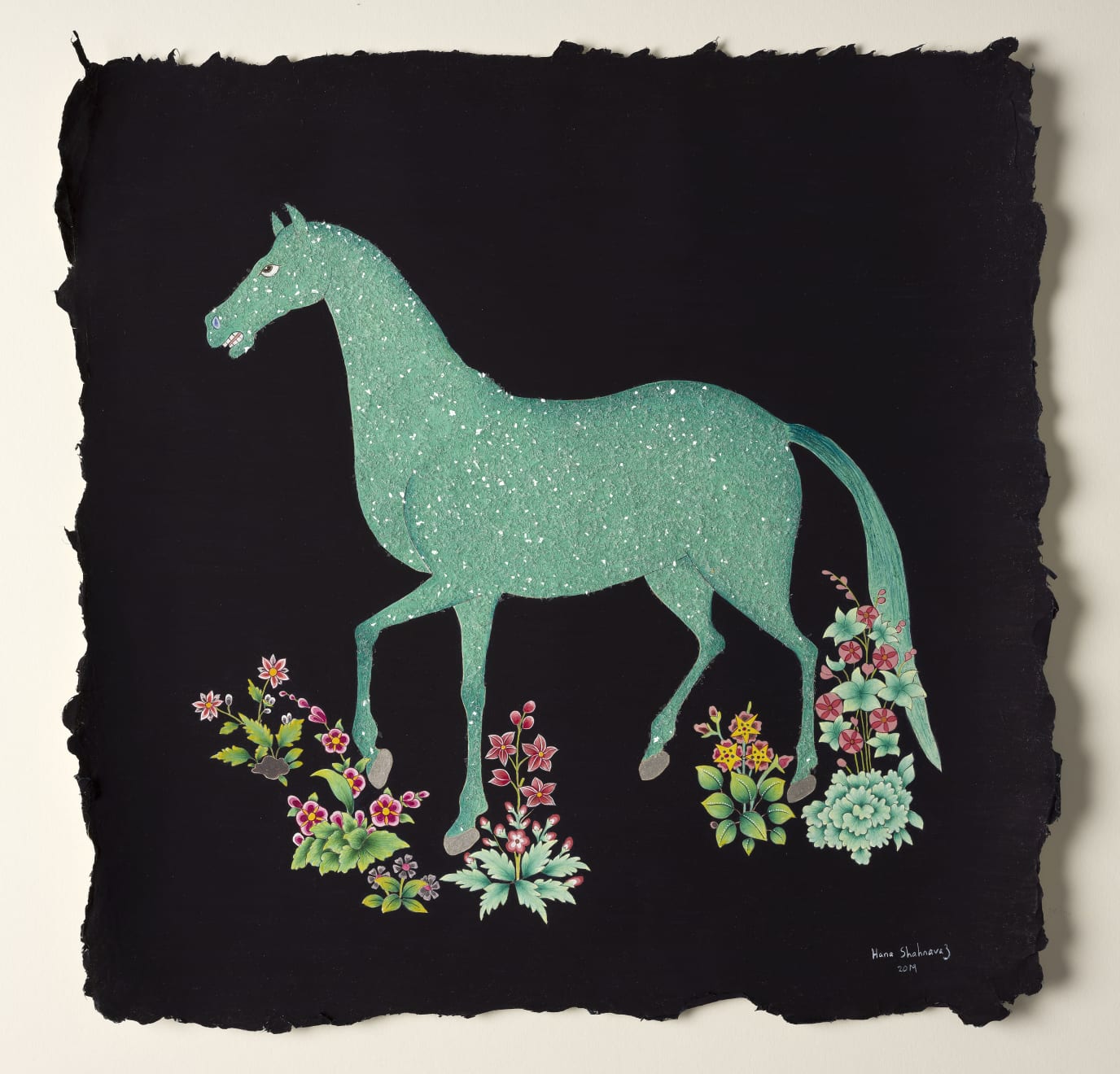 Hana Shahnavaz, Earth Horse, 2019