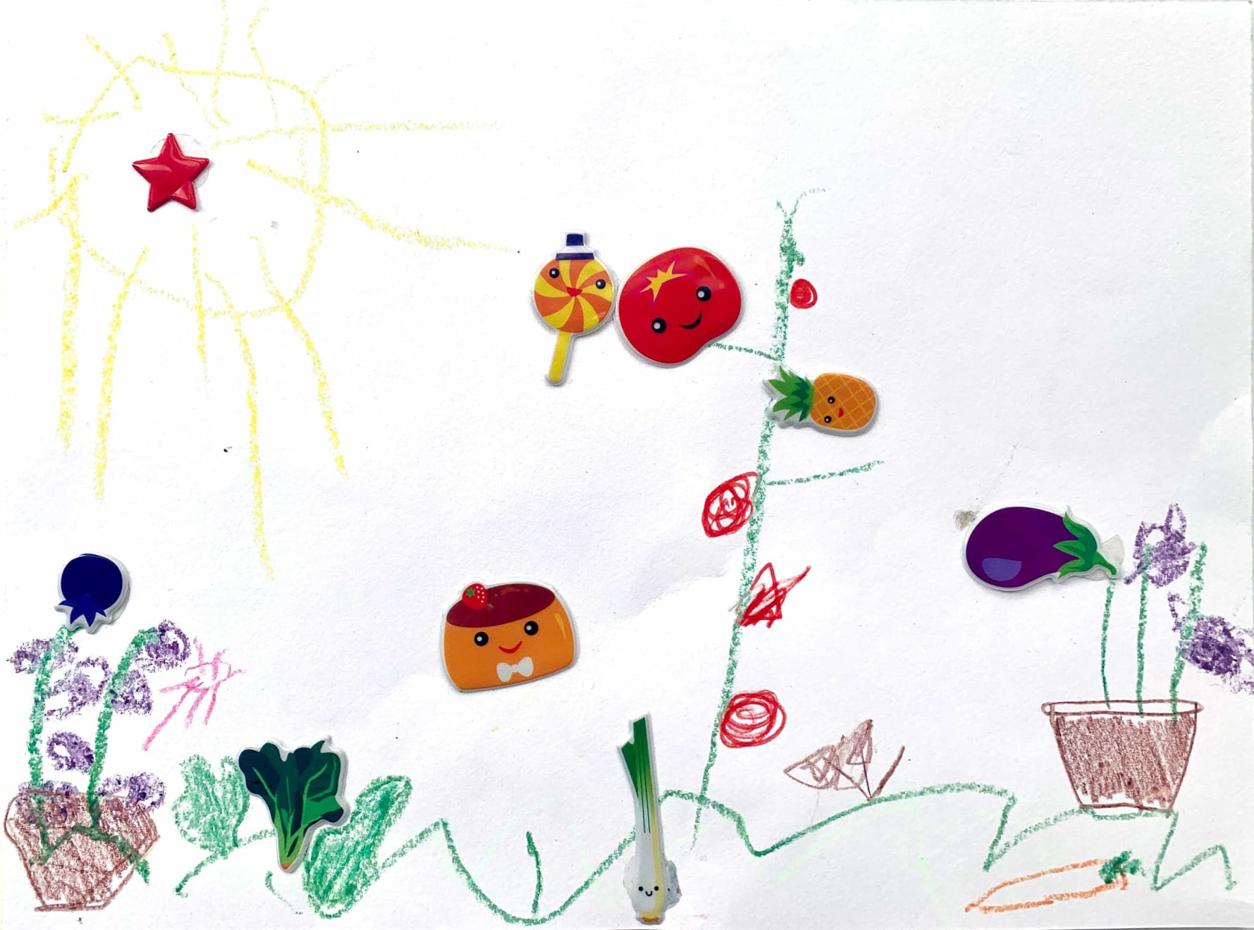 Cosmo French, Age 4, Untitled