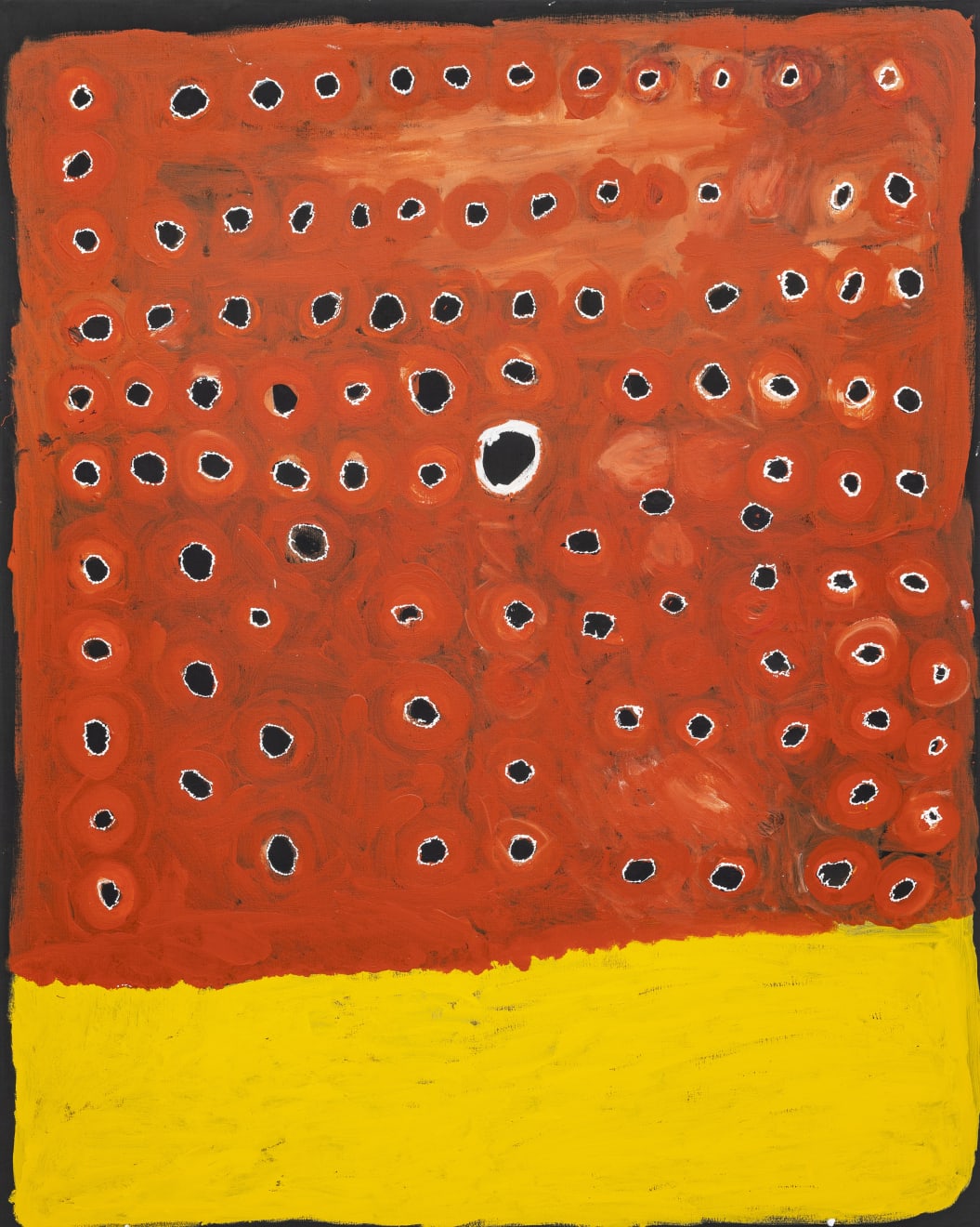 Kitty Napanangka Simon, Bush Onion Dreaming - Janmarda Jukurrpa, 2020