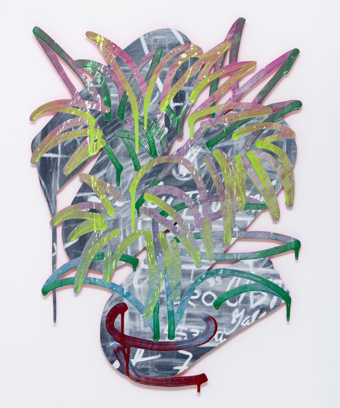 Ralph Anderson, Untitled (Houseplant Chalkboard), 2020