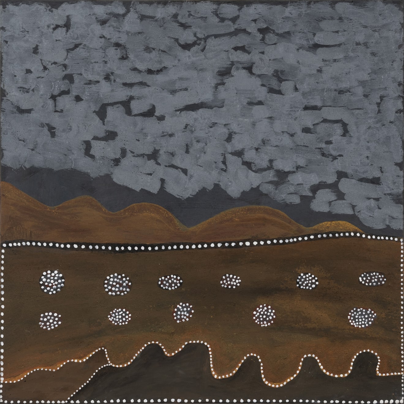 Mr R Peters, Yariny Daam (Moon Dreaming Country), 2015