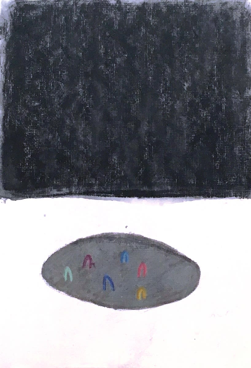 Hannah Luxton, The Puddle and the Plateau (studies), 2018