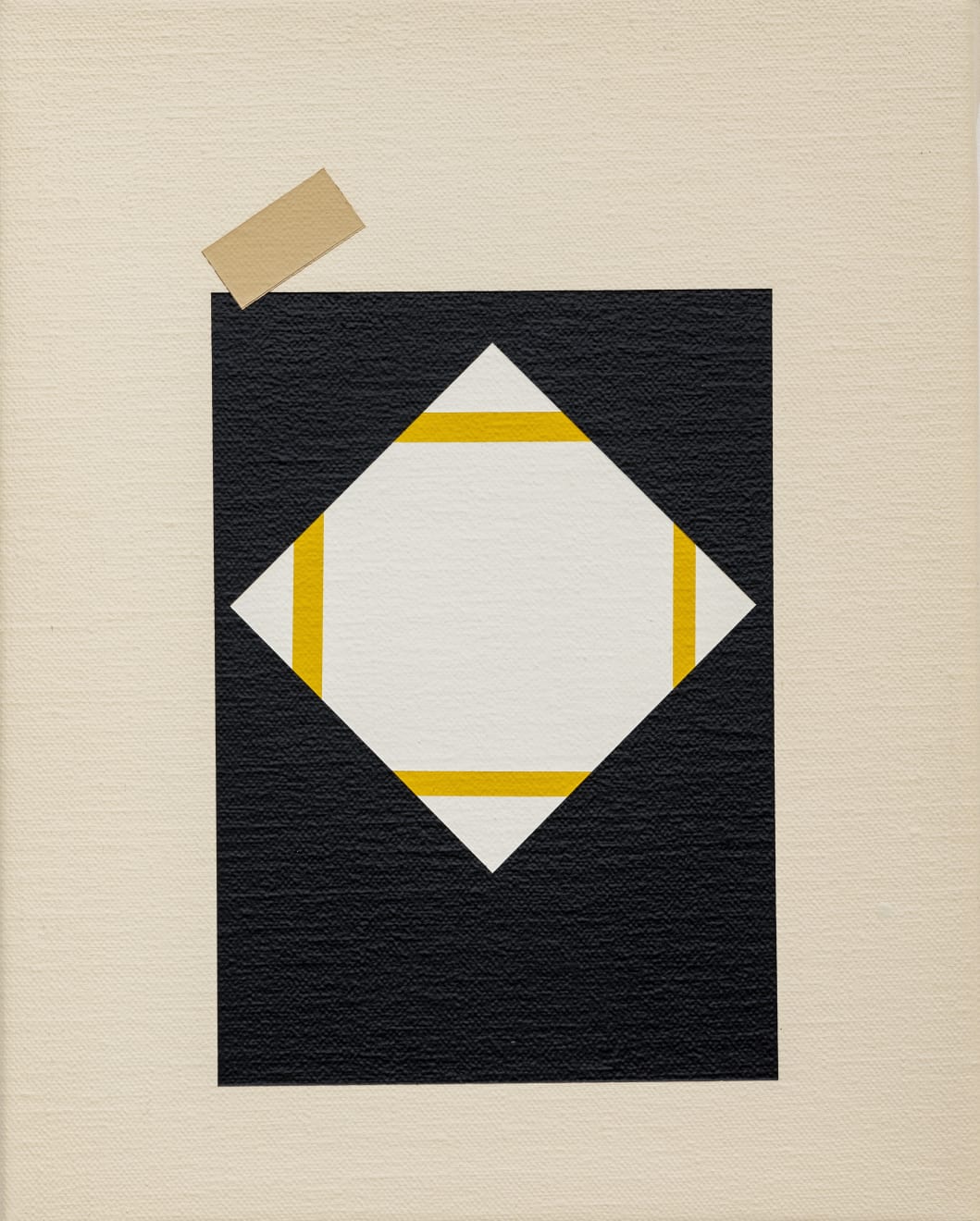 Juan Bolivar, AC/DC (after Mondrian 1933), 2021