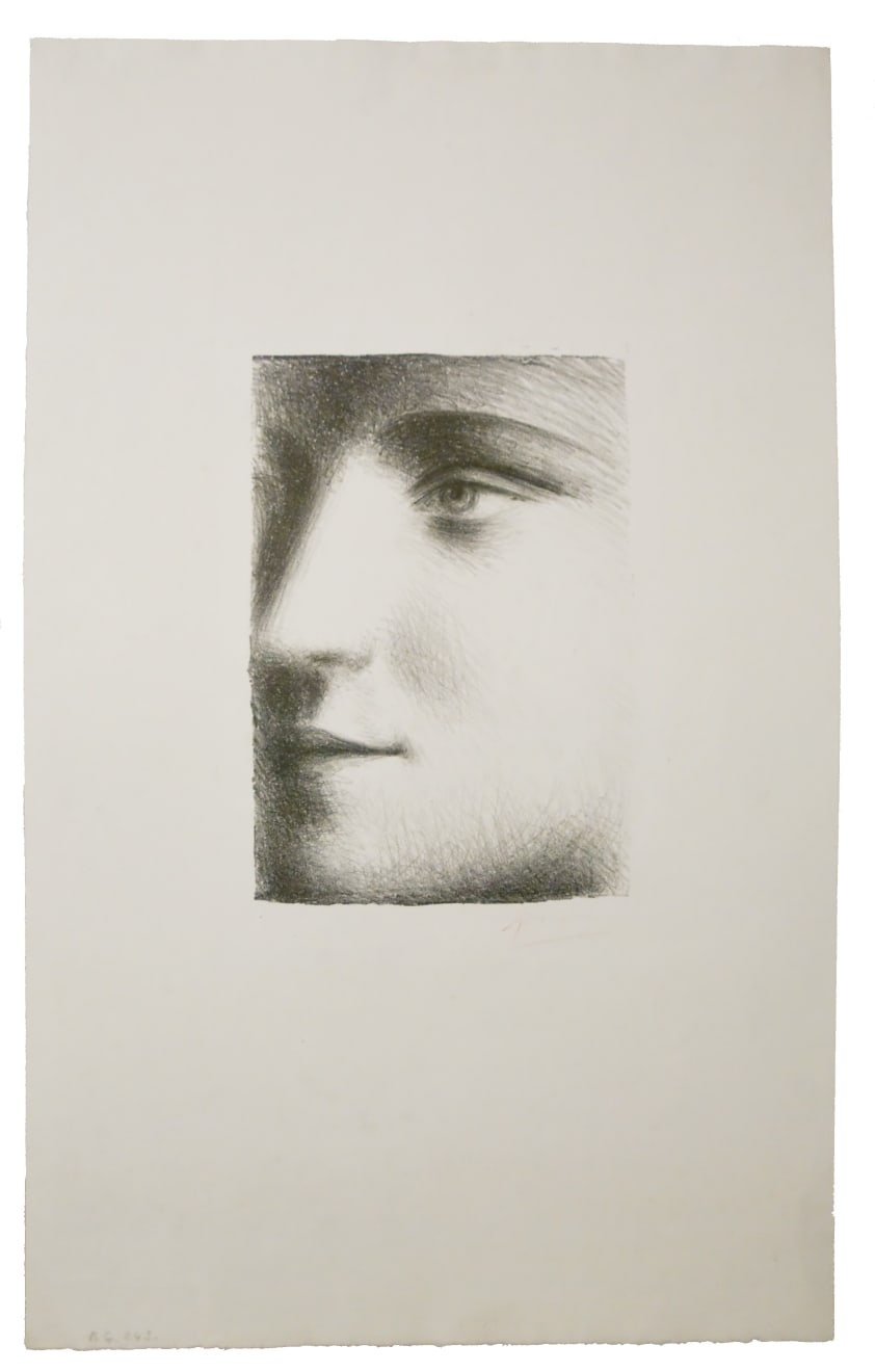 PABLO PICASSO, Visage de Marie-Thérèse (Bloch 95), 1928 (Probably October, Paris)