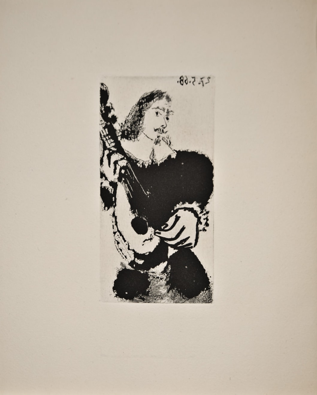 PABLO PICASSO, La Sérénade (Bloch 1599), 1968 (May 27.D, Mougins)