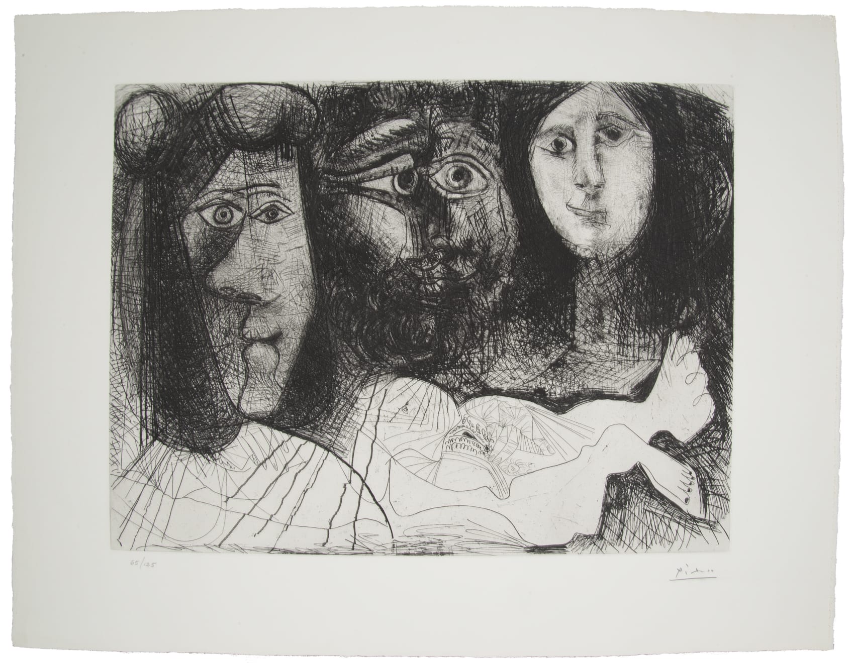 PABLO PICASSO, La Chute d'Icare (Bloch 2016), 1972