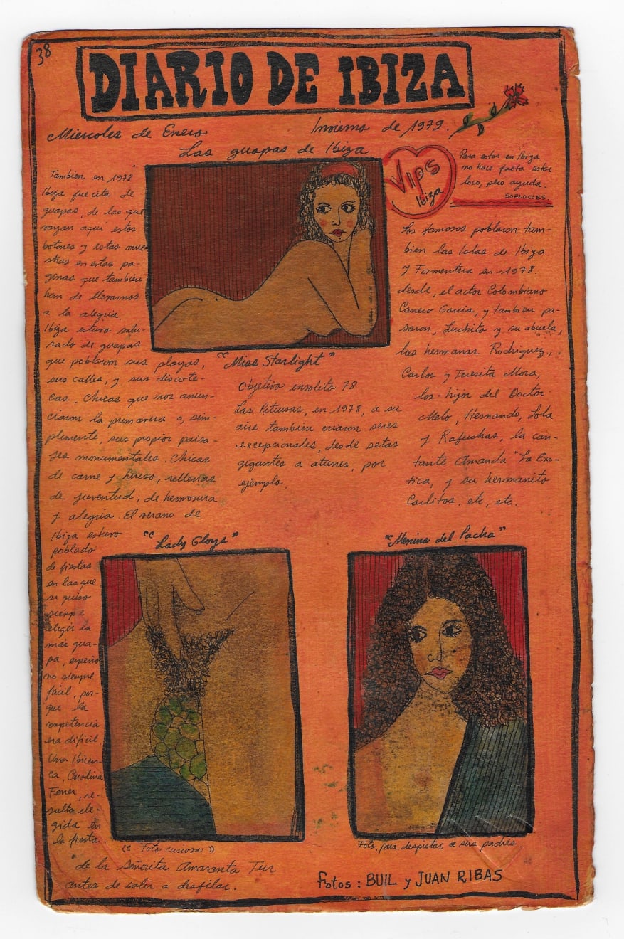 Valentino Cortazar Diario series, 1978 Oil on paper