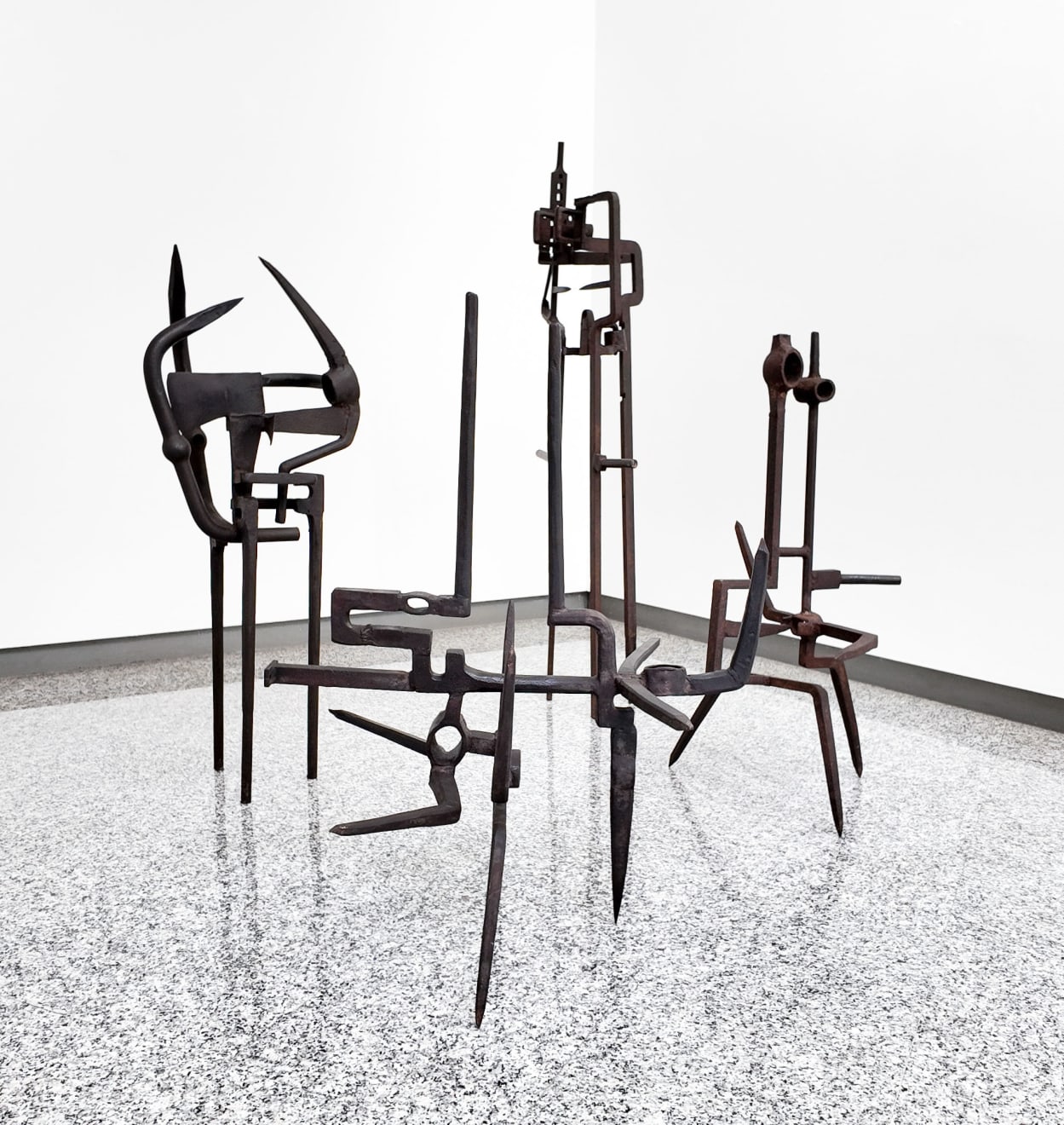 Miguel Berrocal, serie Opus Roma, 1956 | 1958, variable sizes, forged and welded iron