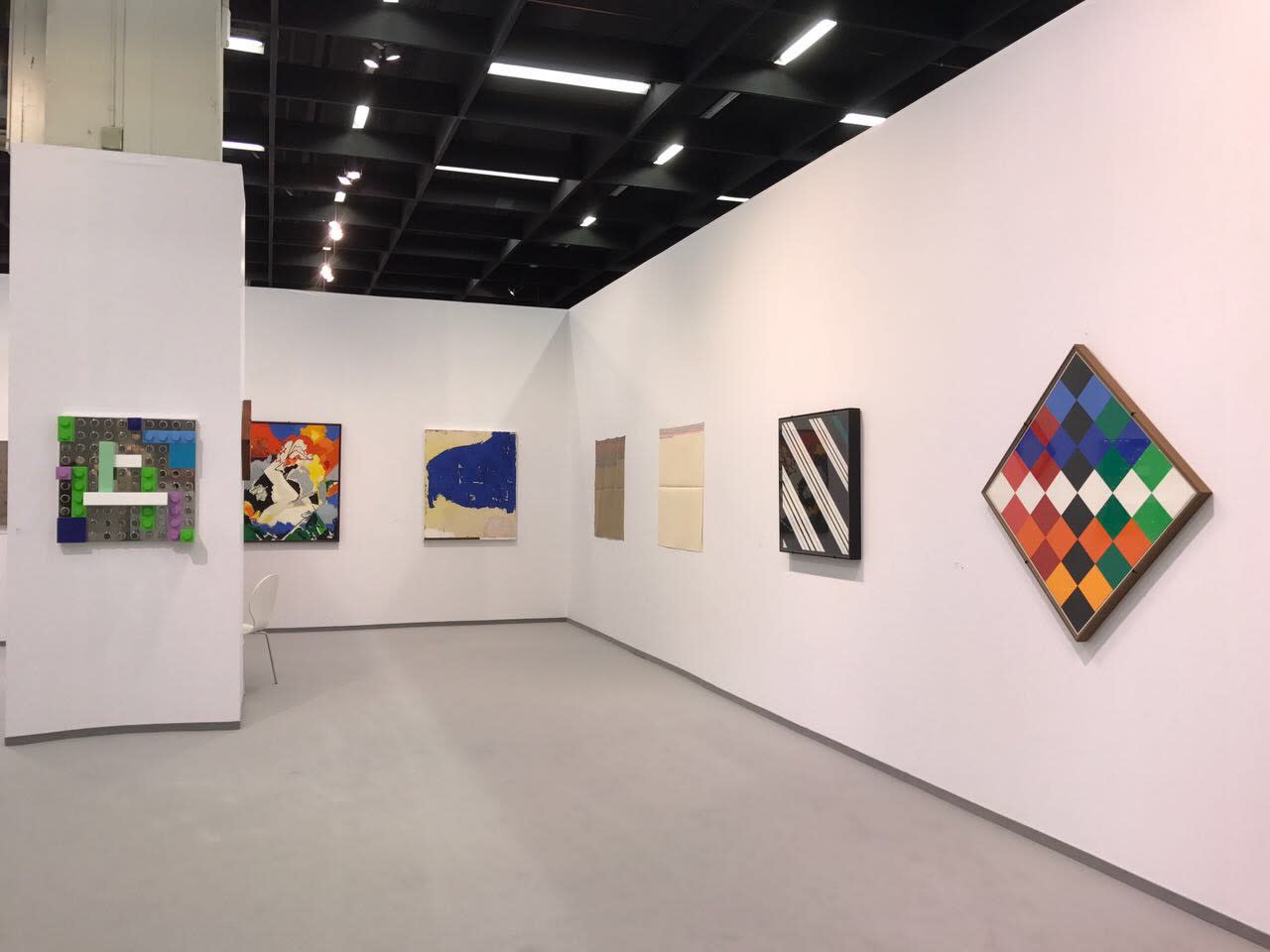 Matteo Negri, Maurice Wyckaert, Luca Serra, Giorgio Griffa, Günter Fruhtrunk, Max Bill