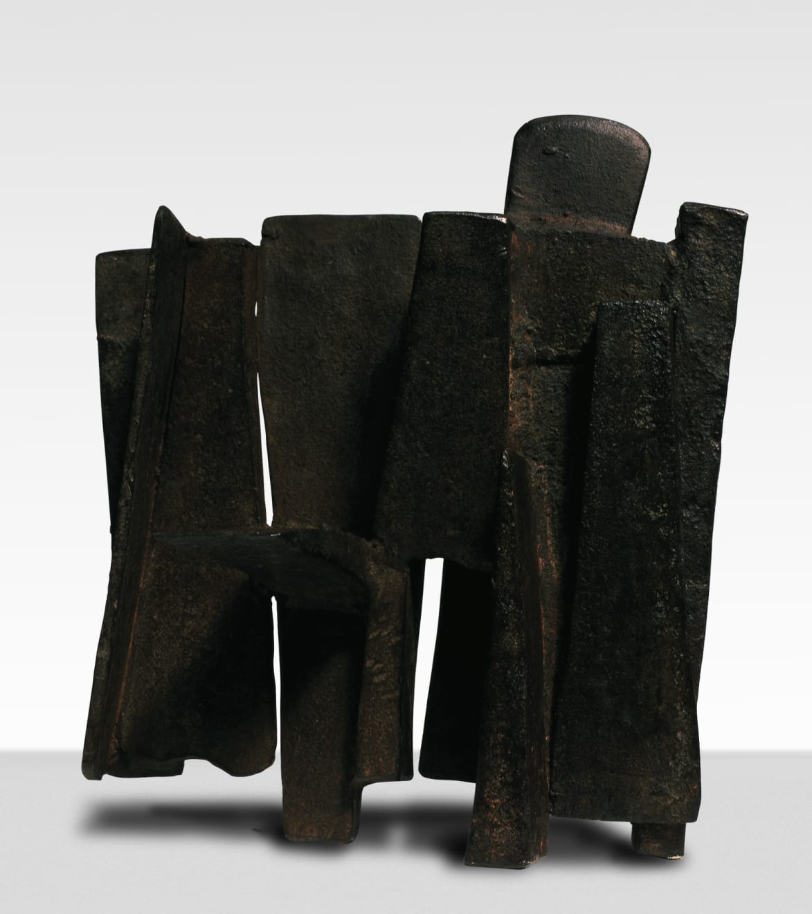 Opus 21 Roma, 1958, ferro forgiato e saldato, cm 32x29x30.