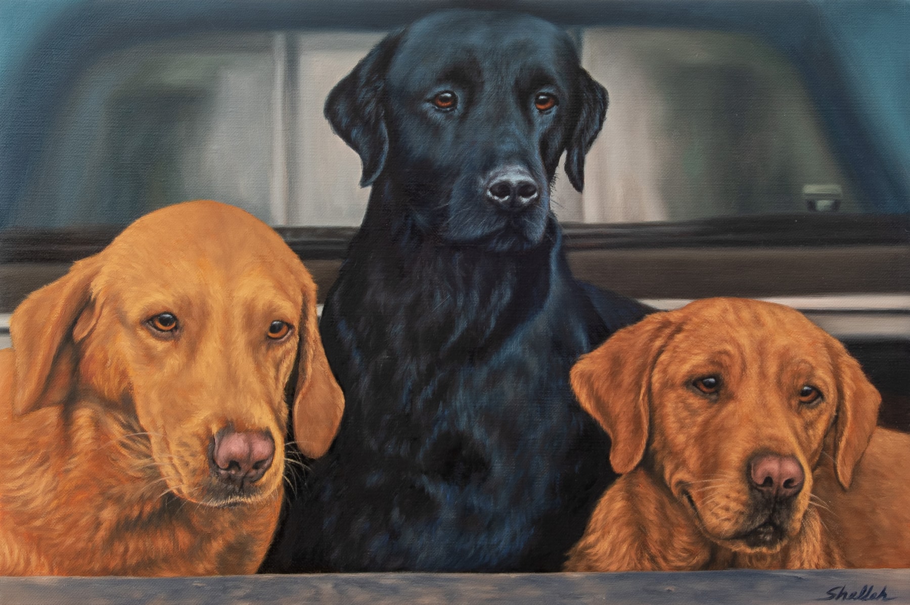 Commissions, Labradors (Commission), 2020