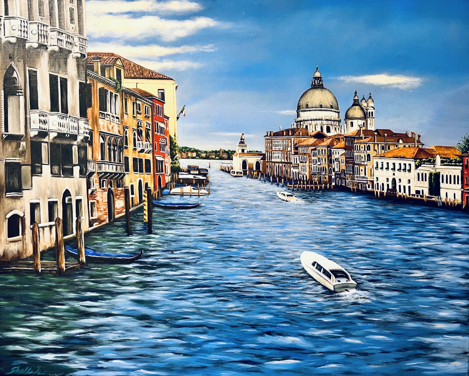 Cityscapes, Grand Canal, Venice, 2021